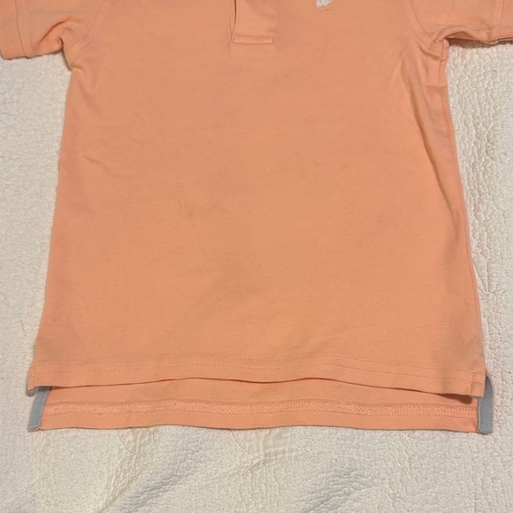 EUC TBBC Peach Boys Polo Shirt Size 4T - Picture 3 of 4